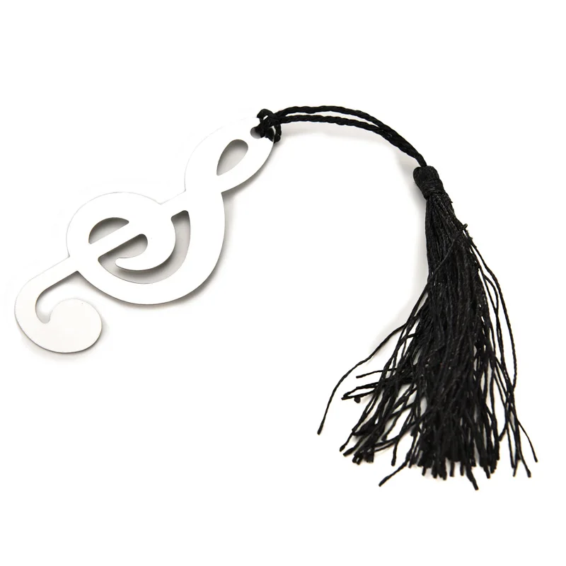 Hollow Musical Notes Bookmarks Metal With Mini Greeting Cards Tassels Pendant Gifts Wedding Favors With Retail Box
Hollow Musical Notes Bookmarks Metal With Mini Greeting Cards Tassels Pendant Gifts Wedding Favors With Retail Box