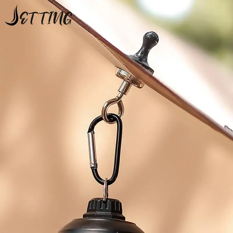 Tent Light Hangers Strong Magnetic Hanger Hook Separable Outoor Iron Suction Hanger For Camping Tents Accessories
Tent Light Hangers Strong Magnetic Hanger Hook Separable Outoor Iron Suction Hanger For Camping Tents Accessories