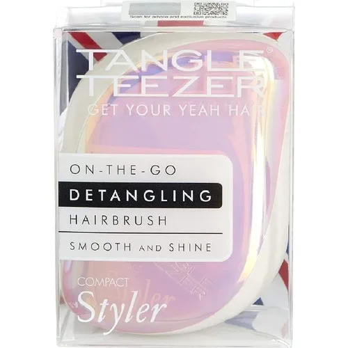 

Tangle Teezer Compact Styler Pink Holographic Hair Brush