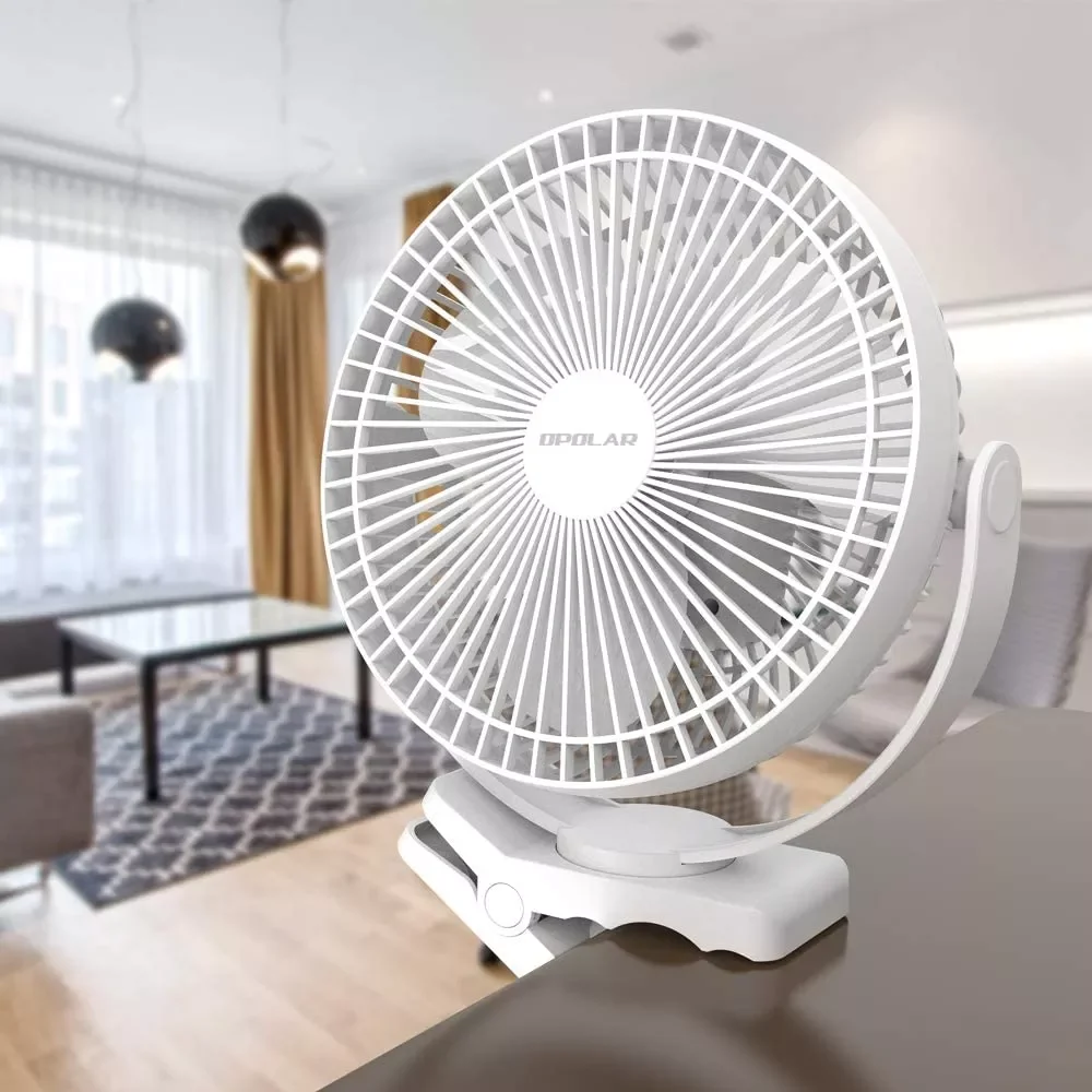 8-Inch Rechargeable 10000mAh Battery Operated Clip on Fan,Air Circulating USB Fan,for Home Office Car Outdoor Travel Treadmill
8-Inch Rechargeable 10000mAh Battery Operated Clip on Fan,Air Circulating USB Fan,for Home Office Car Outdoor Travel Treadmill