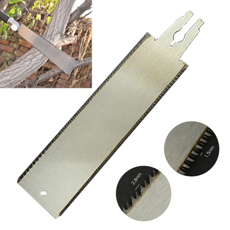 Double Sided Blade Razor Saw Blade Japanese Style Pull Saw Blade Hardwoods Pitch for Wood Cutting Gardening Tool
Double Sided Blade Razor Saw Blade Japanese Style Pull Saw Blade Hardwoods Pitch for Wood Cutting Gardening Tool