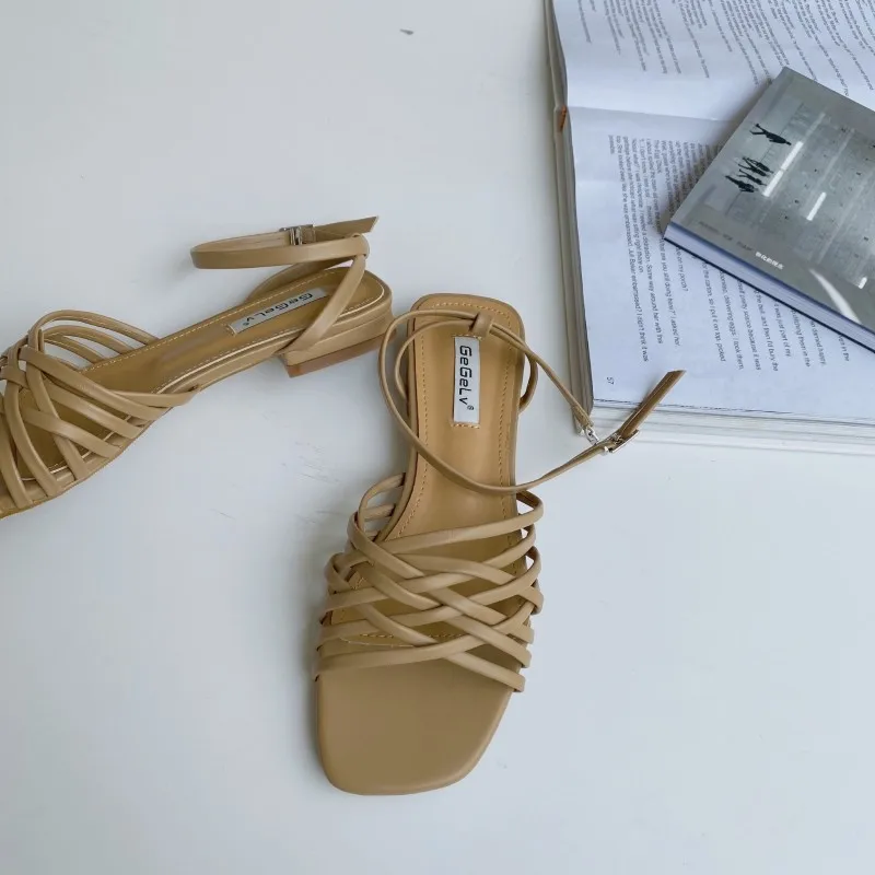 Low Sandals Woman Leather Low-heeled Rome PU Hoof Heels Fabric Rubber Slides Low Sandals Woman Leather Low-heeled Rubber Slides
Low Sandals Woman Leather Low-heeled Rome PU Hoof Heels Fabric Rubber Slides Low Sandals Woman Leather Low-heeled Rubber Slides