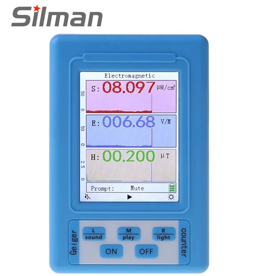 BR-9A Portable Electromagnetic Radiation Detector EMF Meter High Accuracy Professional Radiation Dosimeter Monitor Tester
BR-9A Portable Electromagnetic Radiation Detector EMF Meter High Accuracy Professional Radiation Dosimeter Monitor Tester