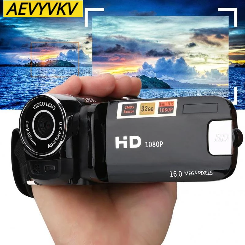 Two Types Video Camcorder 720P Full HD 16MP DV Recorder Digital Video Camera 270 Degree Rotation Screen 16X Night Shoot Zoom
Two Types Video Camcorder 720P Full HD 16MP DV Recorder Digital Video Camera 270 Degree Rotation Screen 16X Night Shoot Zoom