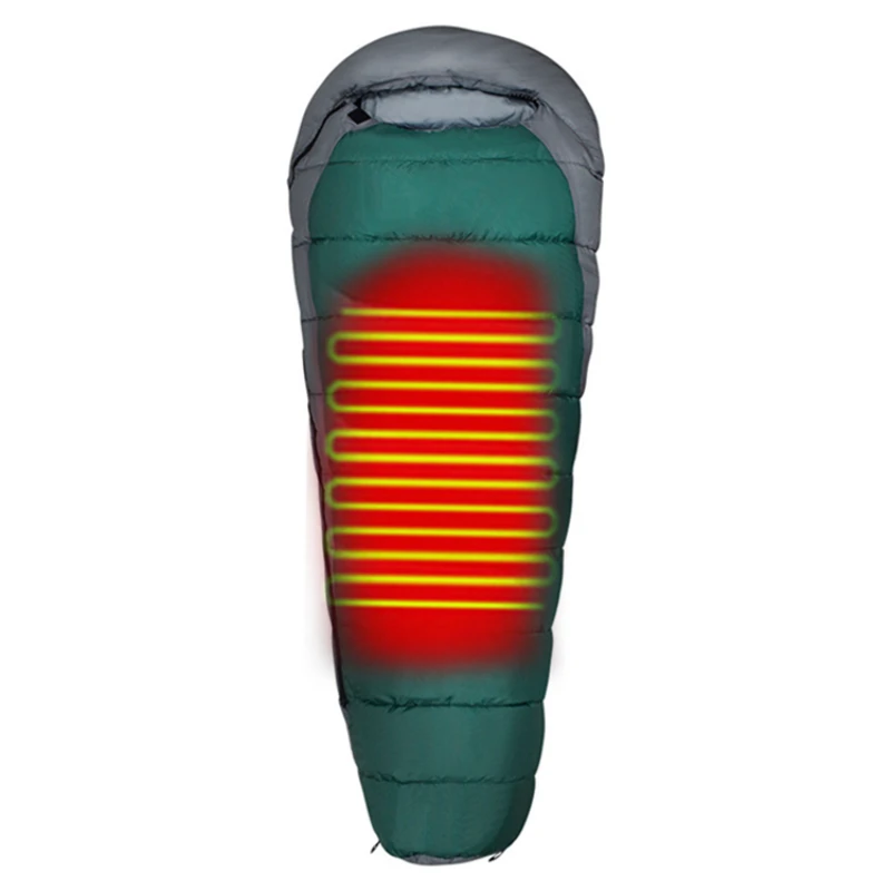 Adult Traveling Winter Waterproof Hiking Outdoors Camping Sleeping Bag Electric Heated Sleeping Bag
Adult Traveling Winter Waterproof Hiking Outdoors Camping Sleeping Bag Electric Heated Sleeping Bag