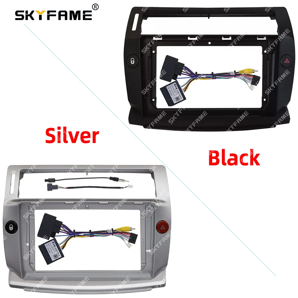 SKYFAME Автомобильная рамка Fascia адаптер Canbus коробка декодер для Citroen C4 C-Triumph C-four Android радио приборная панель комплект
SKYFAME Автомобильная рамка Fascia адаптер Canbus коробка декодер для Citroen C4 C-Triumph C-four Android радио приборная панель комплект