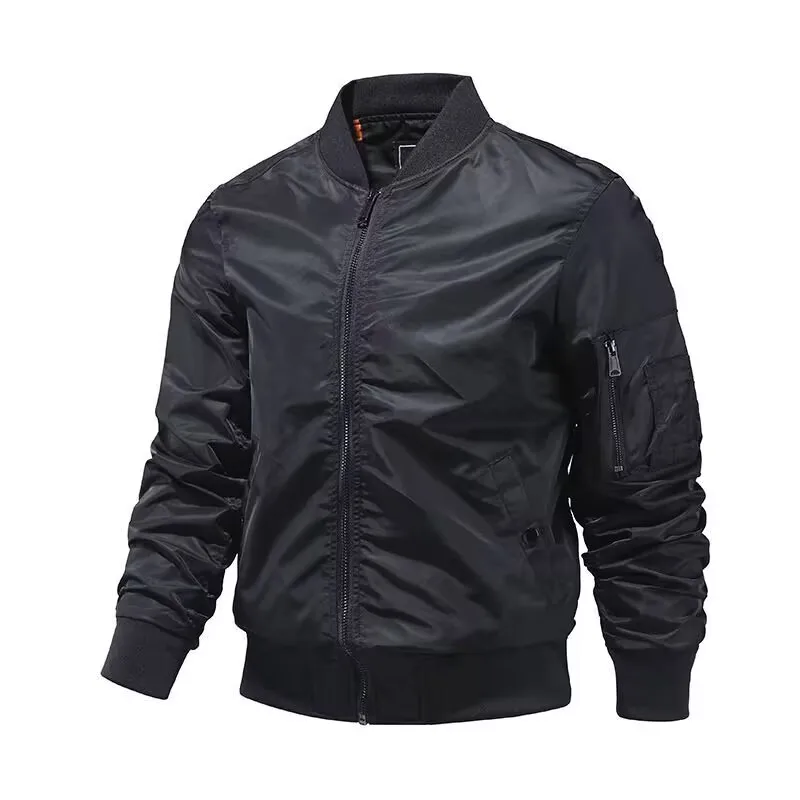 Autumn and Winter Air Force MA1 Pilot Jacket Men's Korean Version Baseball Suit Large Men's Workwear Coat Jacket Fashion Label
Autumn and Winter Air Force MA1 Pilot Jacket Men's Korean Version Baseball Suit Large Men's Workwear Coat Jacket Fashion Label