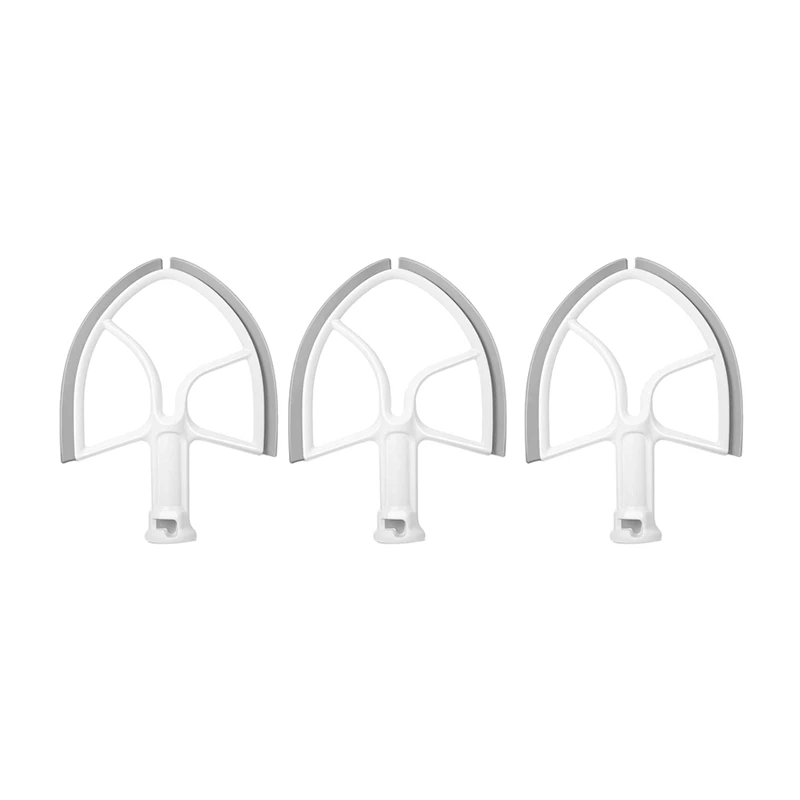5QT Flat Beater For Kitchenaid Stand Mixer Bowl Scraper,Paddle Replacement Asseccories Attachments-K4SS 5K5SS 5&500 
5QT Flat Beater For Kitchenaid Stand Mixer Bowl Scraper,Paddle Replacement Asseccories Attachments-K4SS 5K5SS 5&500