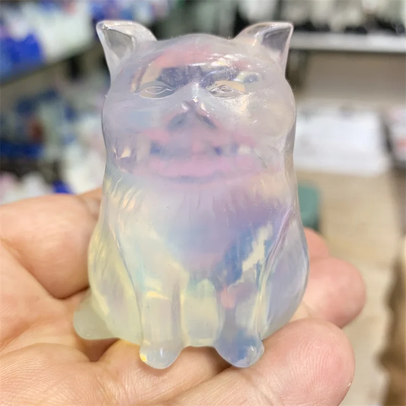Cat Statue Rose Quartz Stones And Crystals Hand Carved Figurine Home Decor Healing Gemstones Craft Christmas Gifts
Cat Statue Rose Quartz Stones And Crystals Hand Carved Figurine Home Decor Healing Gemstones Craft Christmas Gifts