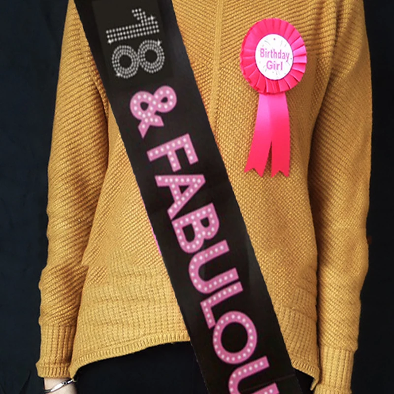 1Pcs Etiquette Belt Happy Birthday Party Decorations Adult Gold Shoulder Straps Bachelorette Party Decor Party Supplies
1Pcs Etiquette Belt Happy Birthday Party Decorations Adult Gold Shoulder Straps Bachelorette Party Decor Party Supplies