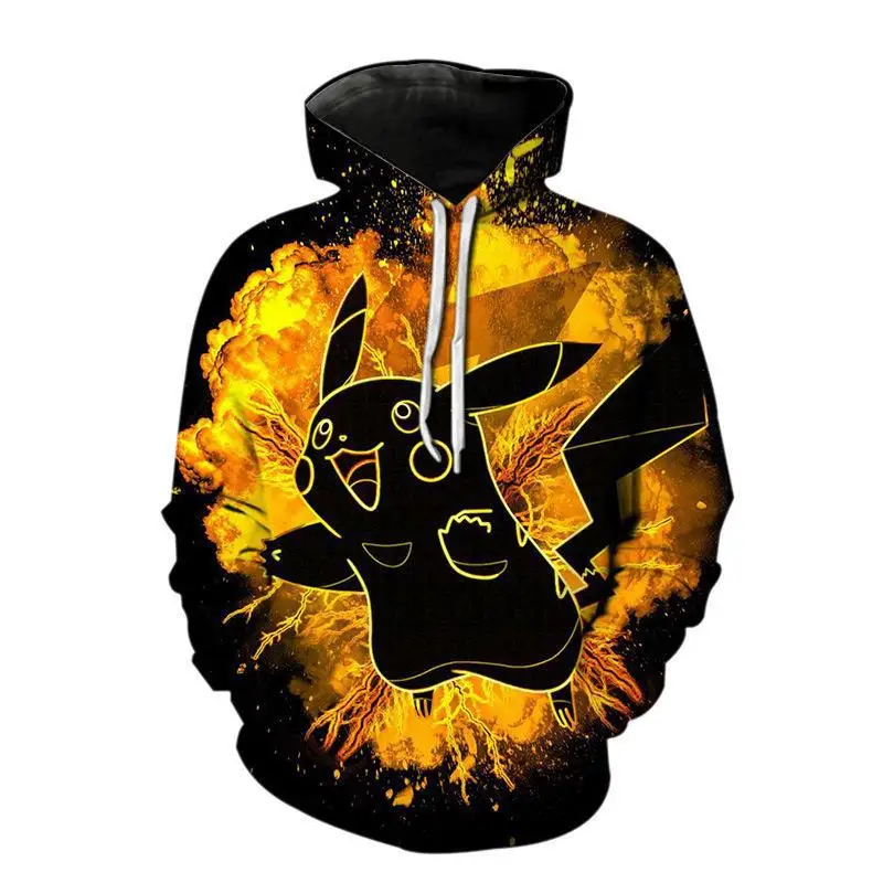 Spring New Two-dimensional Sweatshirt 3D Digital Printing Pokémon Hoodie Boys and Children Adult Sweatshirt Pikachu's Best Gift
Spring New Two-dimensional Sweatshirt 3D Digital Printing Pokémon Hoodie Boys and Children Adult Sweatshirt Pikachu's Best Gift