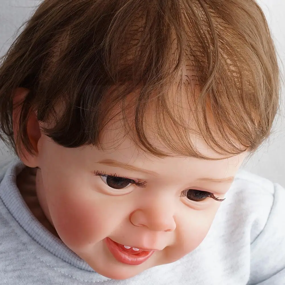 60cm Reborn Finished Painted As In Picture Baby Hand Boy Baby Art Silicone With Painted Realistic Lifelike D1d7
60cm Reborn Finished Painted As In Picture Baby Hand Boy Baby Art Silicone With Painted Realistic Lifelike D1d7