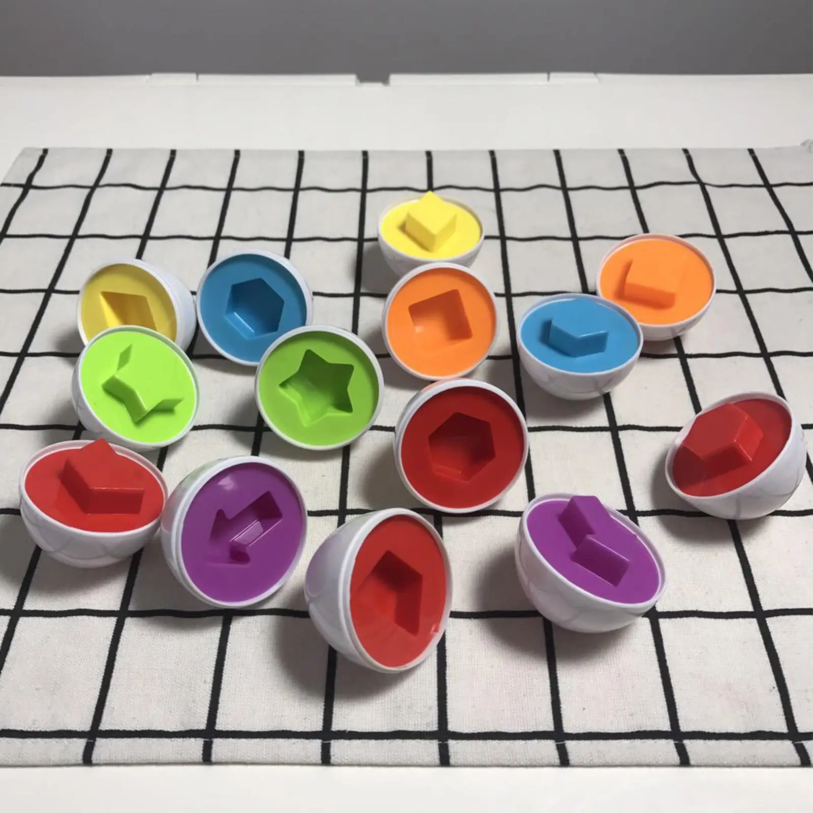12Pcs Matching Eggs Toy Chicken Toddler Toys for Sensory Toy Boys Girls 18 Month +
12Pcs Matching Eggs Toy Chicken Toddler Toys for Sensory Toy Boys Girls 18 Month +