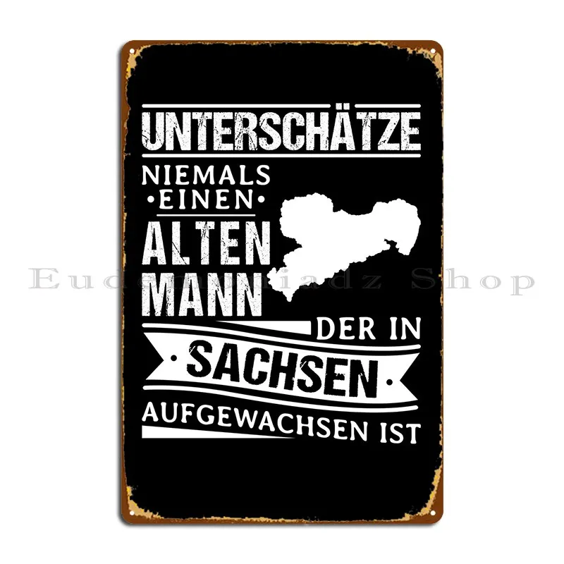 Alter Mann Sachsen Ossi Metal Sign Pub Cinema Garage Character Cinema Tin Sign Poster
Alter Mann Sachsen Ossi Metal Sign Pub Cinema Garage Character Cinema Tin Sign Poster