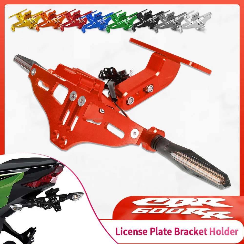 Motorcycle License Plate Bracket Licence Plate Holder Frame Number For HONDA CBR600RR 2007 2008 2009 2010 2011 2012 2013-2018
Motorcycle License Plate Bracket Licence Plate Holder Frame Number For HONDA CBR600RR 2007 2008 2009 2010 2011 2012 2013-2018