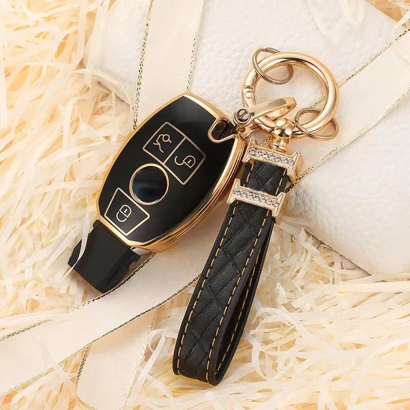 TPU Car Key Case Cover Fob for Mercedes Benz A B R G Class GLK GLA GLC GLR W204 W210 W176 W202 W463 Holder Accessories Keychain
TPU Car Key Case Cover Fob for Mercedes Benz A B R G Class GLK GLA GLC GLR W204 W210 W176 W202 W463 Holder Accessories Keychain