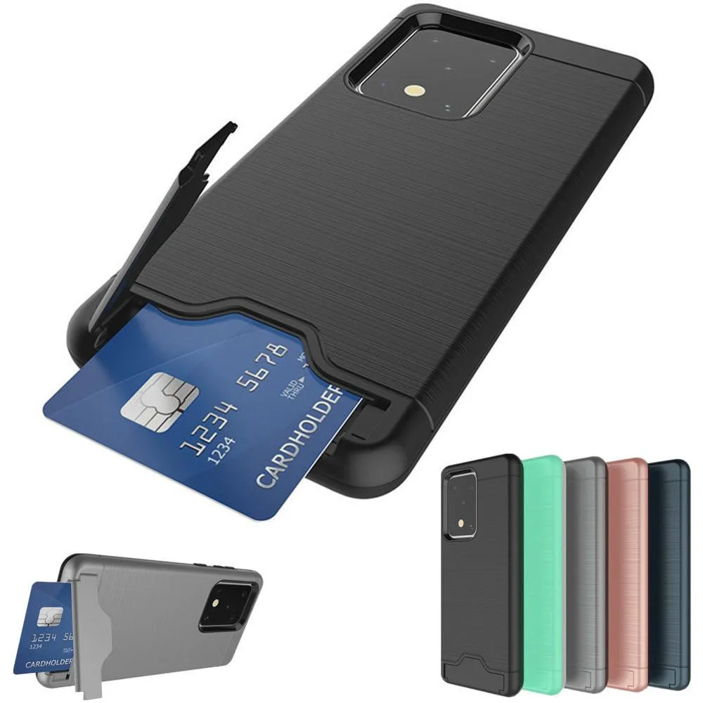 For Samsung Galaxy S20 Plus Ultra S20+ Case Brushed Armor Phone Case For Samsung S20 Plus S20ultra Card Slot Holder Case
For Samsung Galaxy S20 Plus Ultra S20+ Case Brushed Armor Phone Case For Samsung S20 Plus S20ultra Card Slot Holder Case