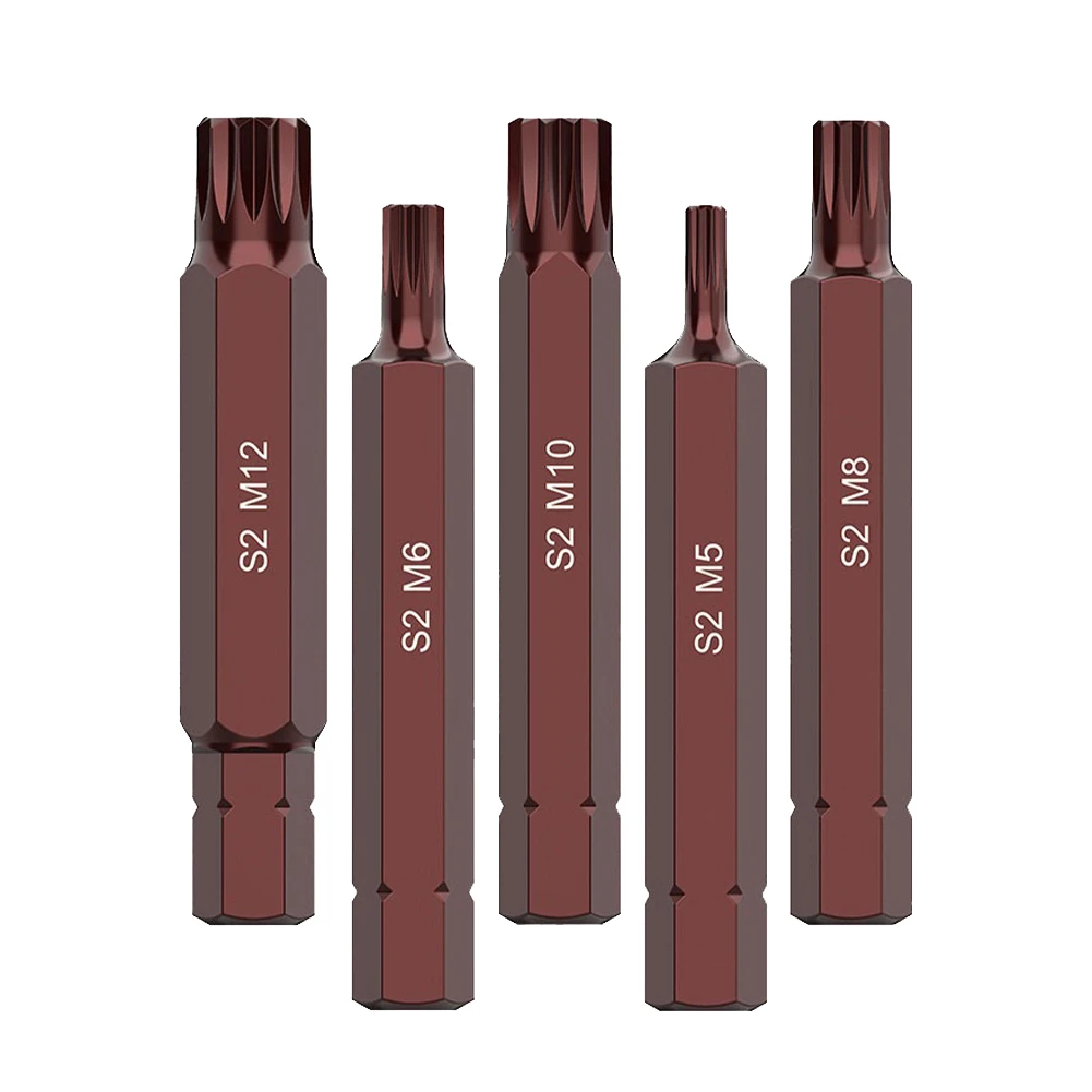 5pcs M5-M12 30mm Star Screwdriver Bit 10mm Shank For Impact Screwdriver Head Tools For Electricians
5pcs M5-M12 30mm Star Screwdriver Bit 10mm Shank For Impact Screwdriver Head Tools For Electricians