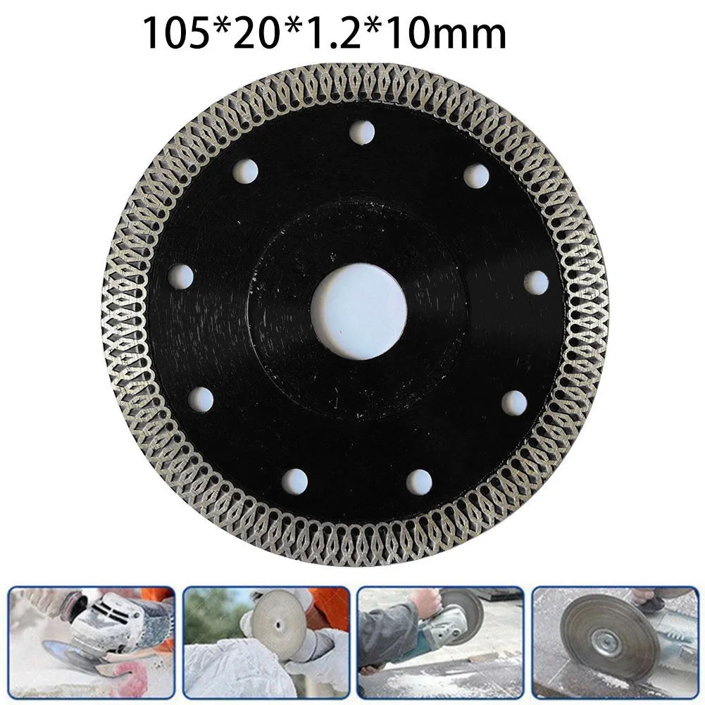 105/115/125mm Hot Pressed Mesh Turbo Diamond Cutting Disc Porcelain Tile Cutting Wheel Marble Circular Saw Blade
105/115/125mm Hot Pressed Mesh Turbo Diamond Cutting Disc Porcelain Tile Cutting Wheel Marble Circular Saw Blade