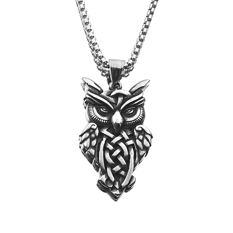 Jewelry Findings New Stainless Steel 3D Bird Owl Pendant For Fashion Men Women Pendant Necklace Gift Handmade Accessories
Jewelry Findings New Stainless Steel 3D Bird Owl Pendant For Fashion Men Women Pendant Necklace Gift Handmade Accessories