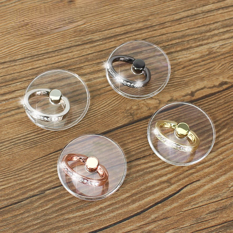2Pcs Transparent Cell Phone Ring Holder Stand 360° Degree Rotation Clear Finger Grip Kickstand Compatible IPhones or Phone Case 
2Pcs Transparent Cell Phone Ring Holder Stand 360° Degree Rotation Clear Finger Grip Kickstand Compatible IPhones or Phone Case