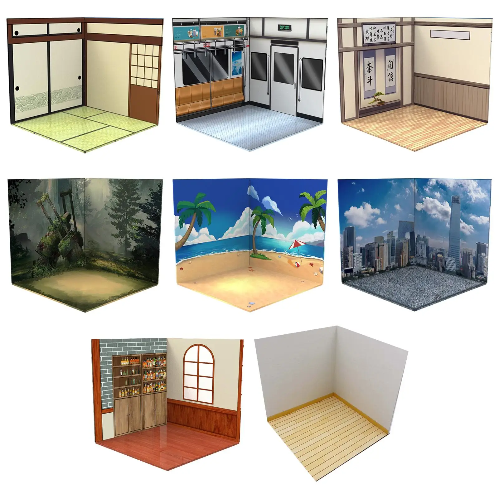1/12 Scale Backdrop Decoration Storage Layout Organizer Display Stand Background for 1:12 Figures Dolls Storage and Display
1/12 Scale Backdrop Decoration Storage Layout Organizer Display Stand Background for 1:12 Figures Dolls Storage and Display
