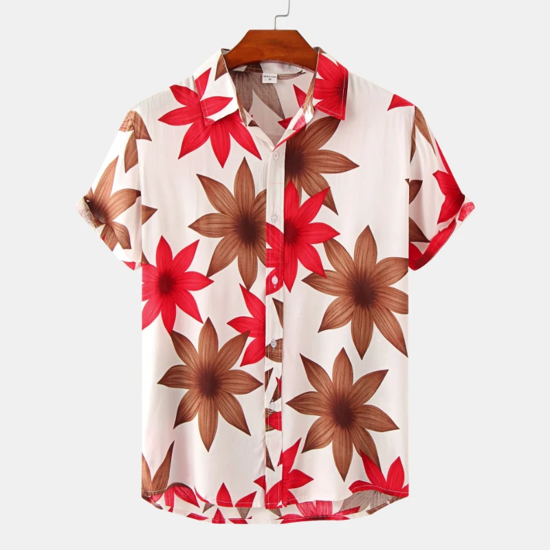 Beach Hawaiian Shirts for Men 2022 Summer Flower Printed Mens Designer Clothes Holiday Party Aloha Camisa Hawaiana Hombre
Beach Hawaiian Shirts for Men 2022 Summer Flower Printed Mens Designer Clothes Holiday Party Aloha Camisa Hawaiana Hombre