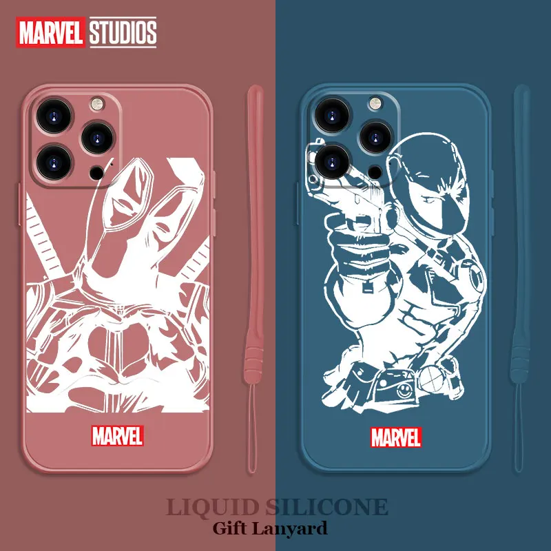 Luxury Blue Silicone Marvel Deadpool Liquid Case for Apple iPhone 11 12 13 Pro Max 7 8 Plus SE XS SE2020 6+ iphone13 2020 8p
Luxury Blue Silicone Marvel Deadpool Liquid Case for Apple iPhone 11 12 13 Pro Max 7 8 Plus SE XS SE2020 6+ iphone13 2020 8p