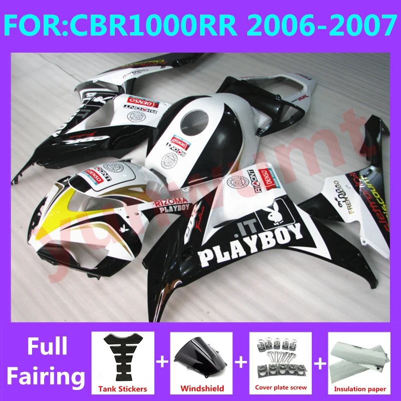 NEW Abs Motorcycle Whole Fairings kit fit for CBR1000RR CBR1000 06 07 CBR 1000RR 2006 2007 Bodywork full Fairing set black white
NEW Abs Motorcycle Whole Fairings kit fit for CBR1000RR CBR1000 06 07 CBR 1000RR 2006 2007 Bodywork full Fairing set black white