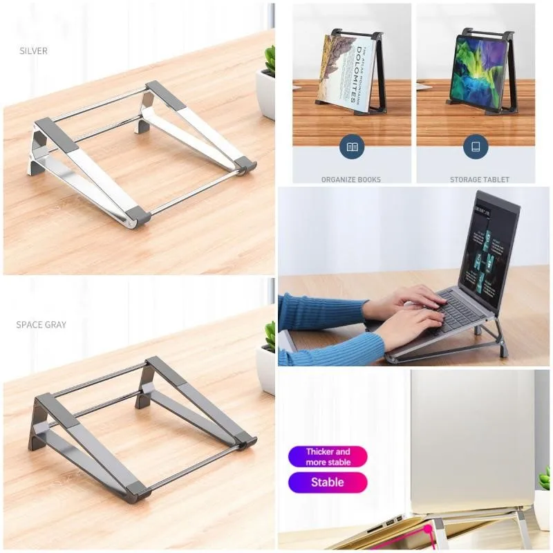 1Pc Alloy Laptop Stand Detachable Computer Cooling Stand Desktop Tablet Holder Vertical Storage Stand For11-17 Inch Notebook
1Pc Alloy Laptop Stand Detachable Computer Cooling Stand Desktop Tablet Holder Vertical Storage Stand For11-17 Inch Notebook