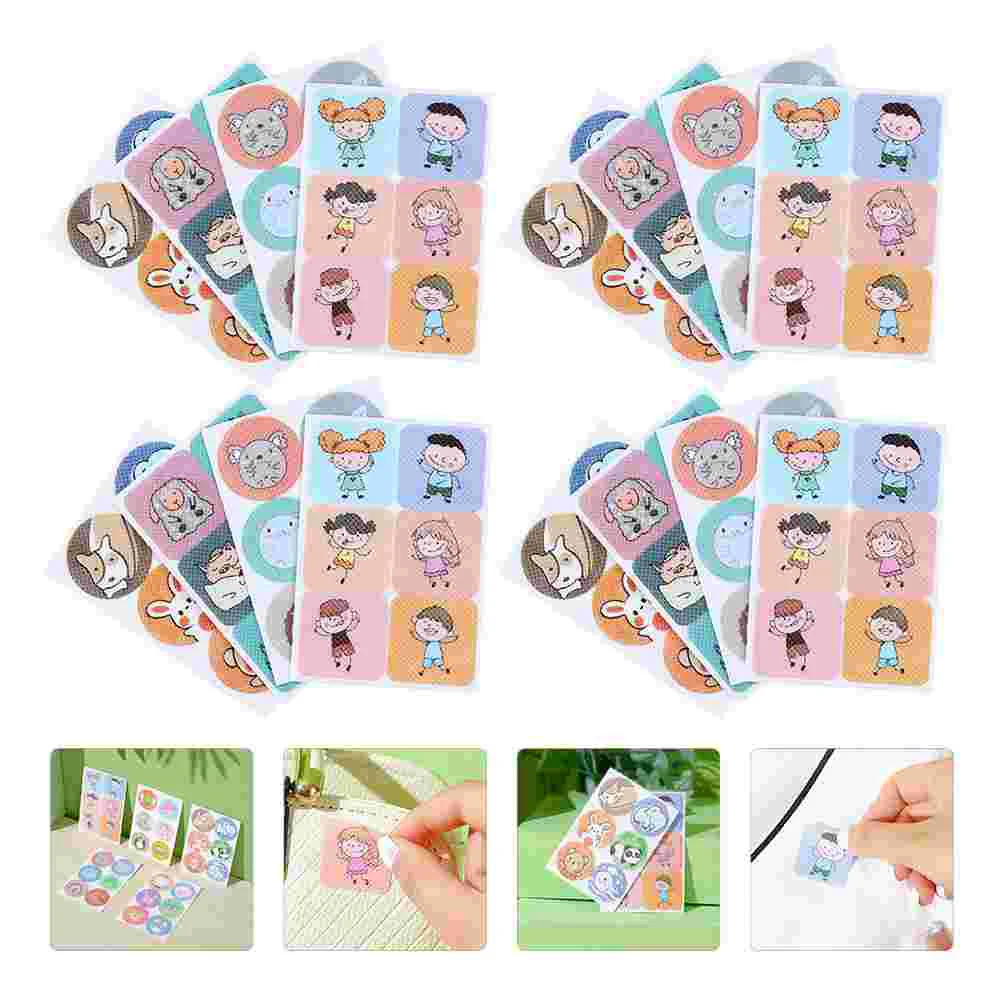 216pcs Cartoon Breathable Safe Convenient Stickers For Kids Tick Decals for Outdoor
216pcs Cartoon Breathable Safe Convenient Stickers For Kids Tick Decals for Outdoor