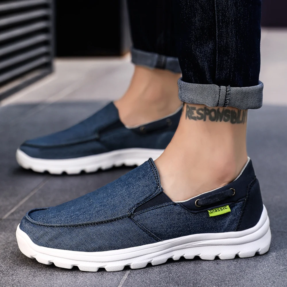 Men's Sneakers Comfortable Breathable Canvas Shoes Casual Slip-on Loafers Men Classics Driving Flat Shoes With Free Shipping
Men's Sneakers Comfortable Breathable Canvas Shoes Casual Slip-on Loafers Men Classics Driving Flat Shoes With Free Shipping