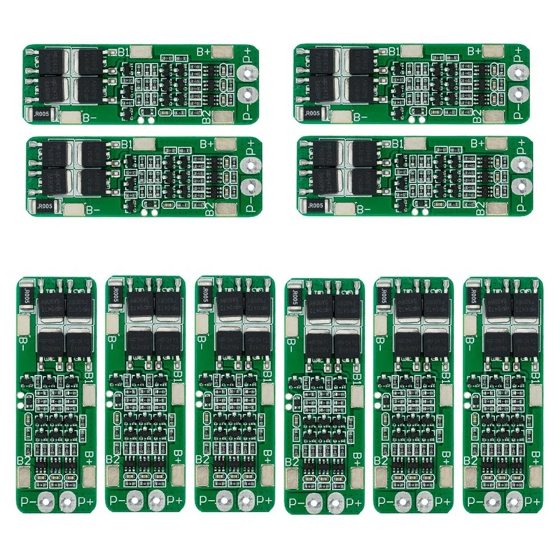 10 PCS Li-Ion Lithium Battery 18650 Charger PCB BMS Protection Board DIY 20A For Drill Motor 12.6V Li-Ion Cell Module
10 PCS Li-Ion Lithium Battery 18650 Charger PCB BMS Protection Board DIY 20A For Drill Motor 12.6V Li-Ion Cell Module