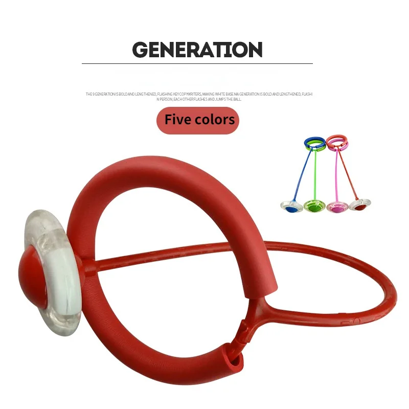 Flash Jumping Rope Ball Kids Outdoor Fun Sports Toy LED Children Jumping Force Reaction Training Swing Ring Child-parent Games
Flash Jumping Rope Ball Kids Outdoor Fun Sports Toy LED Children Jumping Force Reaction Training Swing Ring Child-parent Games