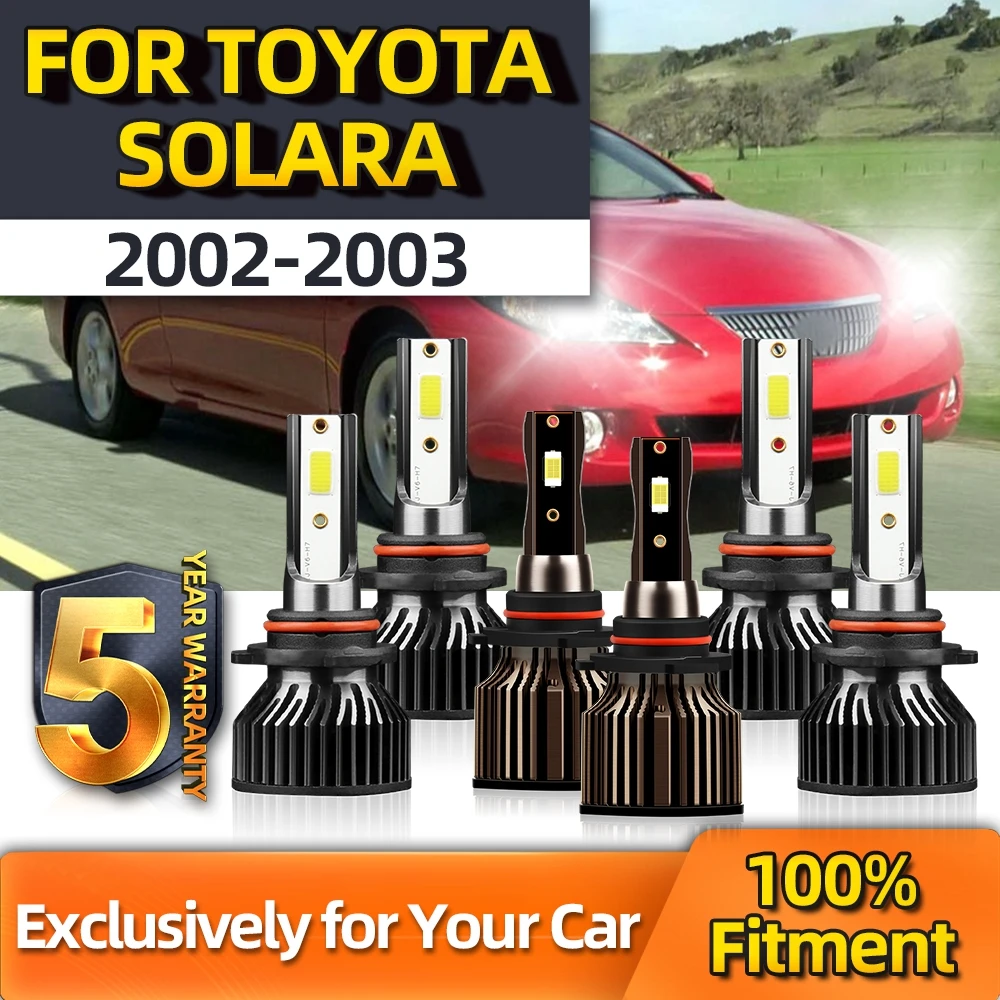 Crossfox 6x 12V 6000K Bulbs Combo Front Car Lamps Kit White 9005 9006 High Low Combo Fog Light 9006 For Toyota Solara 2002 2003
Crossfox 6x 12V 6000K Bulbs Combo Front Car Lamps Kit White 9005 9006 High Low Combo Fog Light 9006 For Toyota Solara 2002 2003