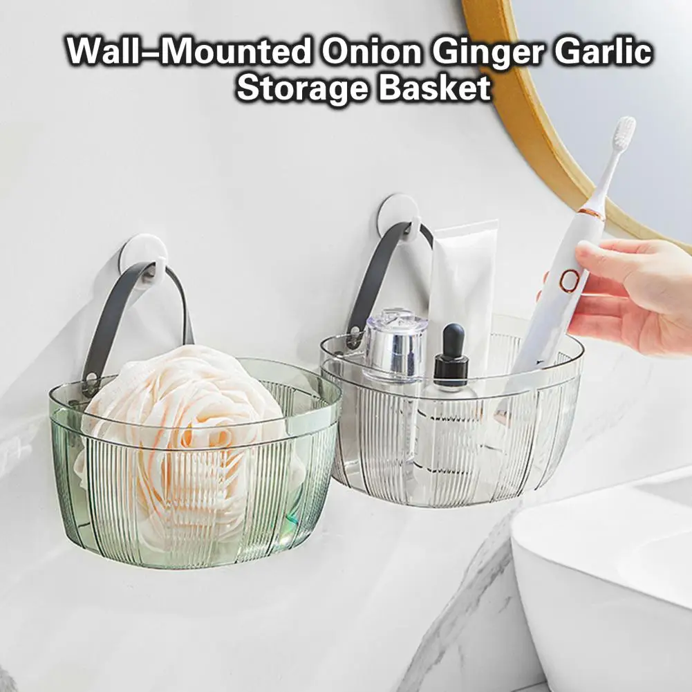Plastic Hanging Storage Basket Large Capacity Kitchen Onion Ginger Garlic Storage Container Bathroom Toilet Sundries Baskets
Plastic Hanging Storage Basket Large Capacity Kitchen Onion Ginger Garlic Storage Container Bathroom Toilet Sundries Baskets