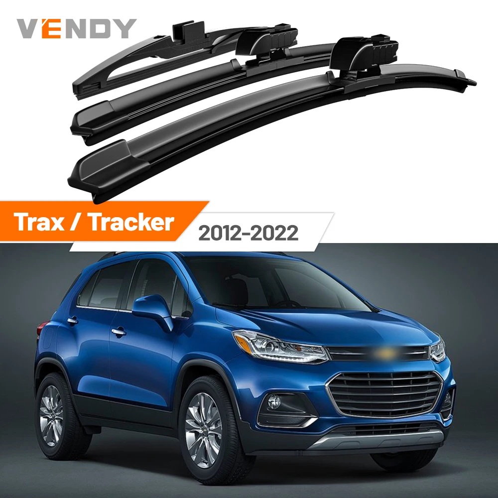Для Chevrolet Trax Tracker 2012-2022 (2012, 2014, 2015, 2016, 2017) Комплект передних и задних щеток стеклоочистителя
Для Chevrolet Trax Tracker 2012-2022 (2012, 2014, 2015, 2016, 2017) Комплект передних и задних щеток стеклоочистителя
