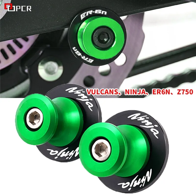 10MM Motorcycle CNC Swingarm Spools Stand Screws Slider For Kawasaki Z750 ZX6R ER6N Z750 Z750R Z250 Ninja 300 Vulcan S650 ZX-9R
10MM Motorcycle CNC Swingarm Spools Stand Screws Slider For Kawasaki Z750 ZX6R ER6N Z750 Z750R Z250 Ninja 300 Vulcan S650 ZX-9R