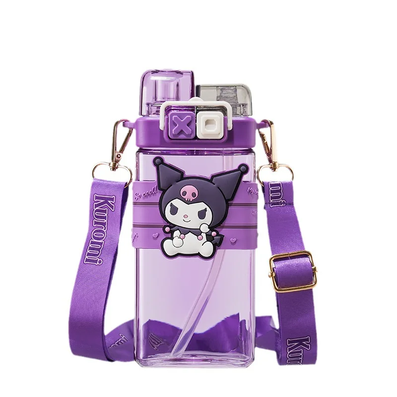 Sanrio MyMelody Kuromi Pachacco Double Drinking Square Straw Cup Kawaii Anime Cartoon Students Going To School Special Kettle
Sanrio MyMelody Kuromi Pachacco Double Drinking Square Straw Cup Kawaii Anime Cartoon Students Going To School Special Kettle