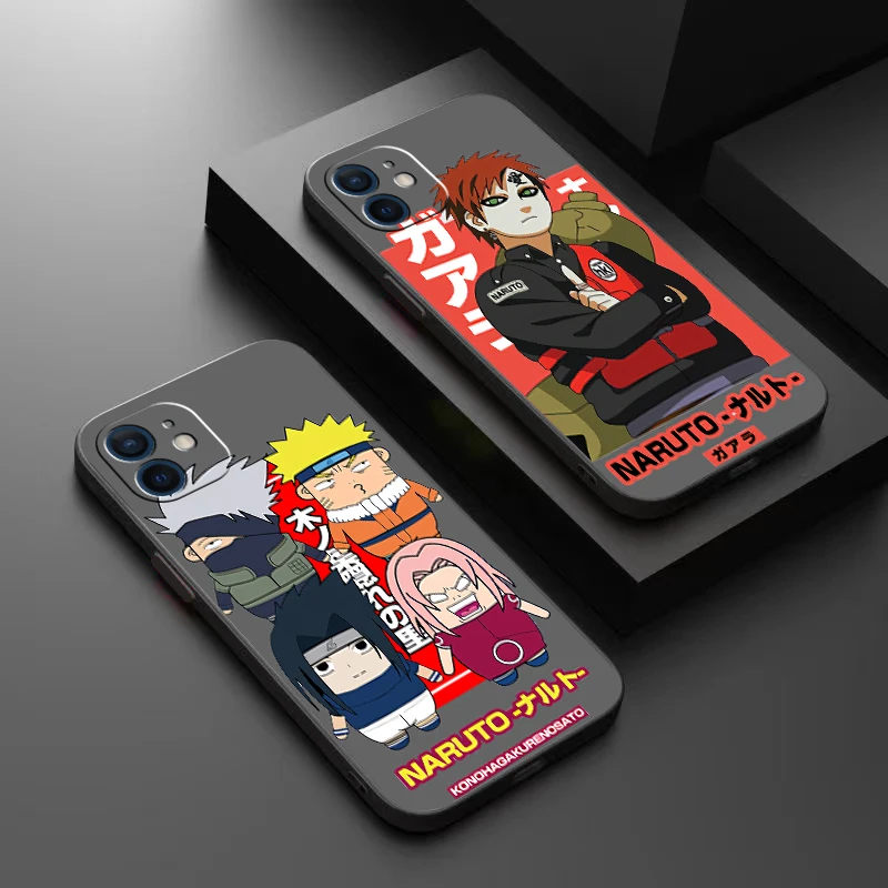 NARUTO Anime Phone Case For Funda iPhone 13 12 11 Pro Max Mini X XR XS Max 6 6s 7 8 Plus Back Black Celular Coque Etui
NARUTO Anime Phone Case For Funda iPhone 13 12 11 Pro Max Mini X XR XS Max 6 6s 7 8 Plus Back Black Celular Coque Etui