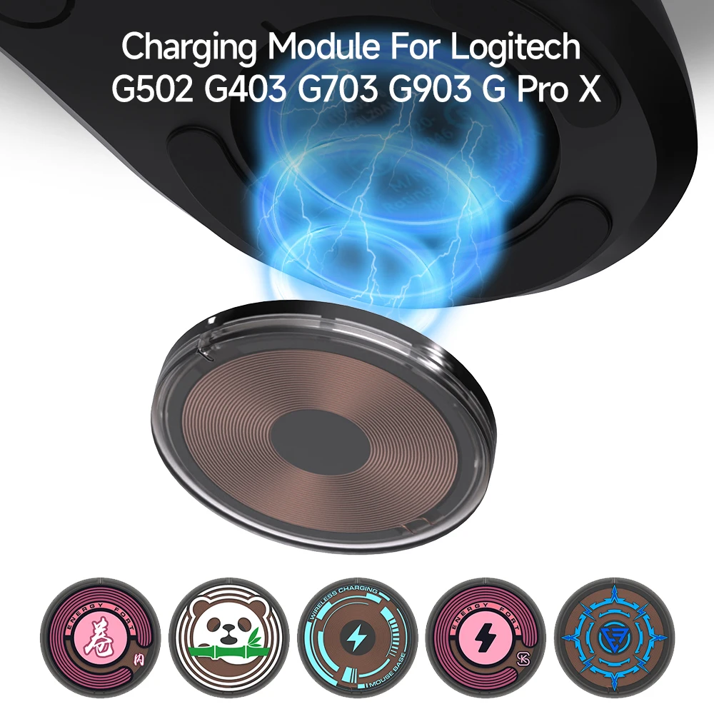 Gaming Mouse Wireless Charger QI Module Base For Logitech G502 G403 G703 G903 G Pro X Shell GPW Wireless Mouse Accessories
Gaming Mouse Wireless Charger QI Module Base For Logitech G502 G403 G703 G903 G Pro X Shell GPW Wireless Mouse Accessories