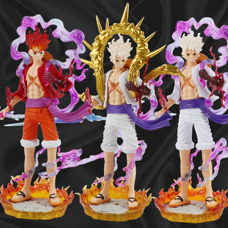 Anime One Piece Nika Luffy Gear 5 Action Figure Toys Collection Model Doll PVC Statue Car Decoration for Children Gifts
Anime One Piece Nika Luffy Gear 5 Action Figure Toys Collection Model Doll PVC Statue Car Decoration for Children Gifts