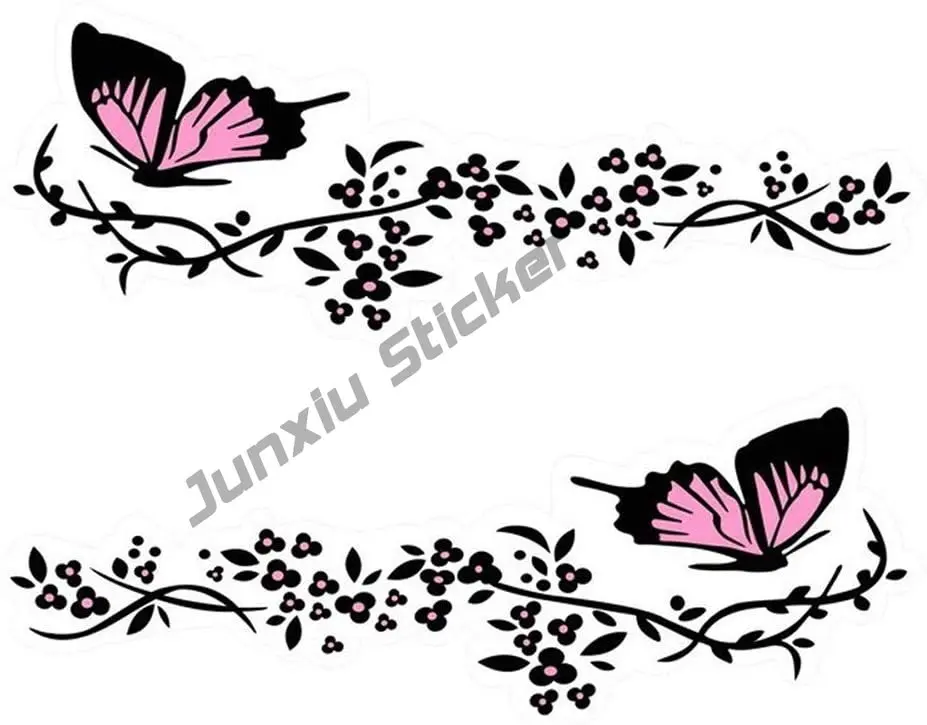 Car Sticker for Women, 1 Set Butterfly Flower Car Decal Stickers Vinyl Car Side Decal Car Hood Decals for SUV Camper Bumper
Car Sticker for Women, 1 Set Butterfly Flower Car Decal Stickers Vinyl Car Side Decal Car Hood Decals for SUV Camper Bumper
