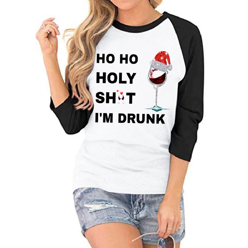 Lady Aesthetic Hoho Christmas Print Tee Simple Harajuku Women T Shirt Girl Printed Y2K 90s Kawaii Santa Drunk Tees Unisex Funny
Lady Aesthetic Hoho Christmas Print Tee Simple Harajuku Women T Shirt Girl Printed Y2K 90s Kawaii Santa Drunk Tees Unisex Funny