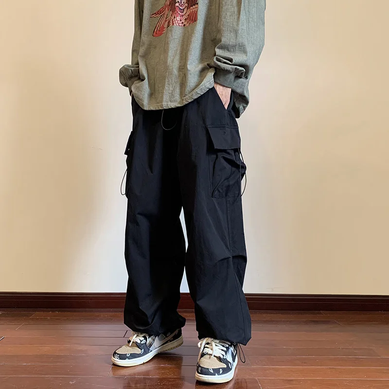 Hop Elastic Waist Pocket Hip Cargo Pants Harem Black Pants Length Men Trousers Ankle Women Pants Casual Harajuku Streetwear
Hop Elastic Waist Pocket Hip Cargo Pants Harem Black Pants Length Men Trousers Ankle Women Pants Casual Harajuku Streetwear