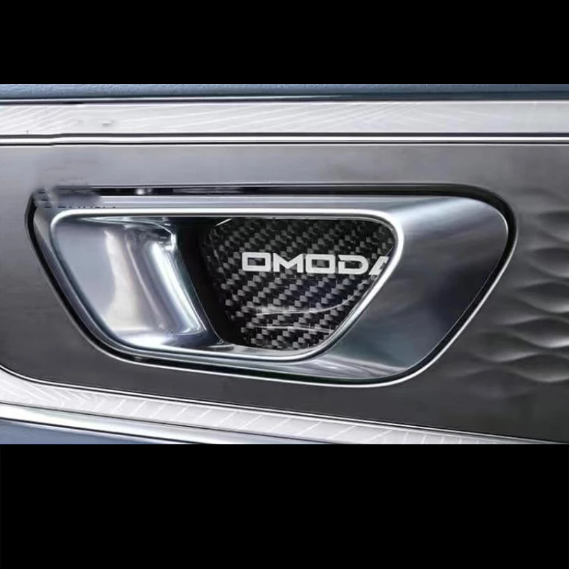 

Carbon Fiber Car Interior Door Handle Bowl Panel Cover Trims for Chery Omoda C5 5 FX 2022 2023 2024 Accessories Kit Refit Decor