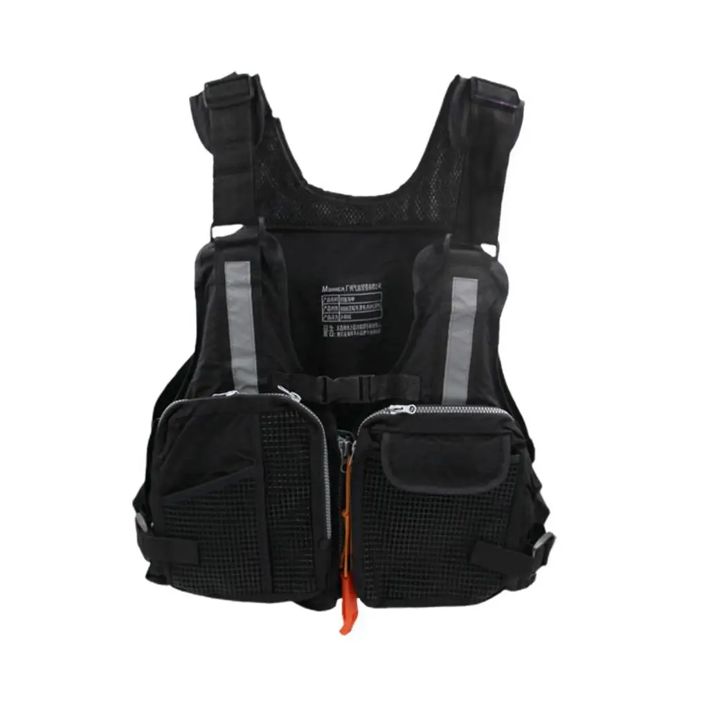 Outdoor Fishing Vest Life Jacket with Whistle Multi-pocket Flotation Vest for Adults
Outdoor Fishing Vest Life Jacket with Whistle Multi-pocket Flotation Vest for Adults