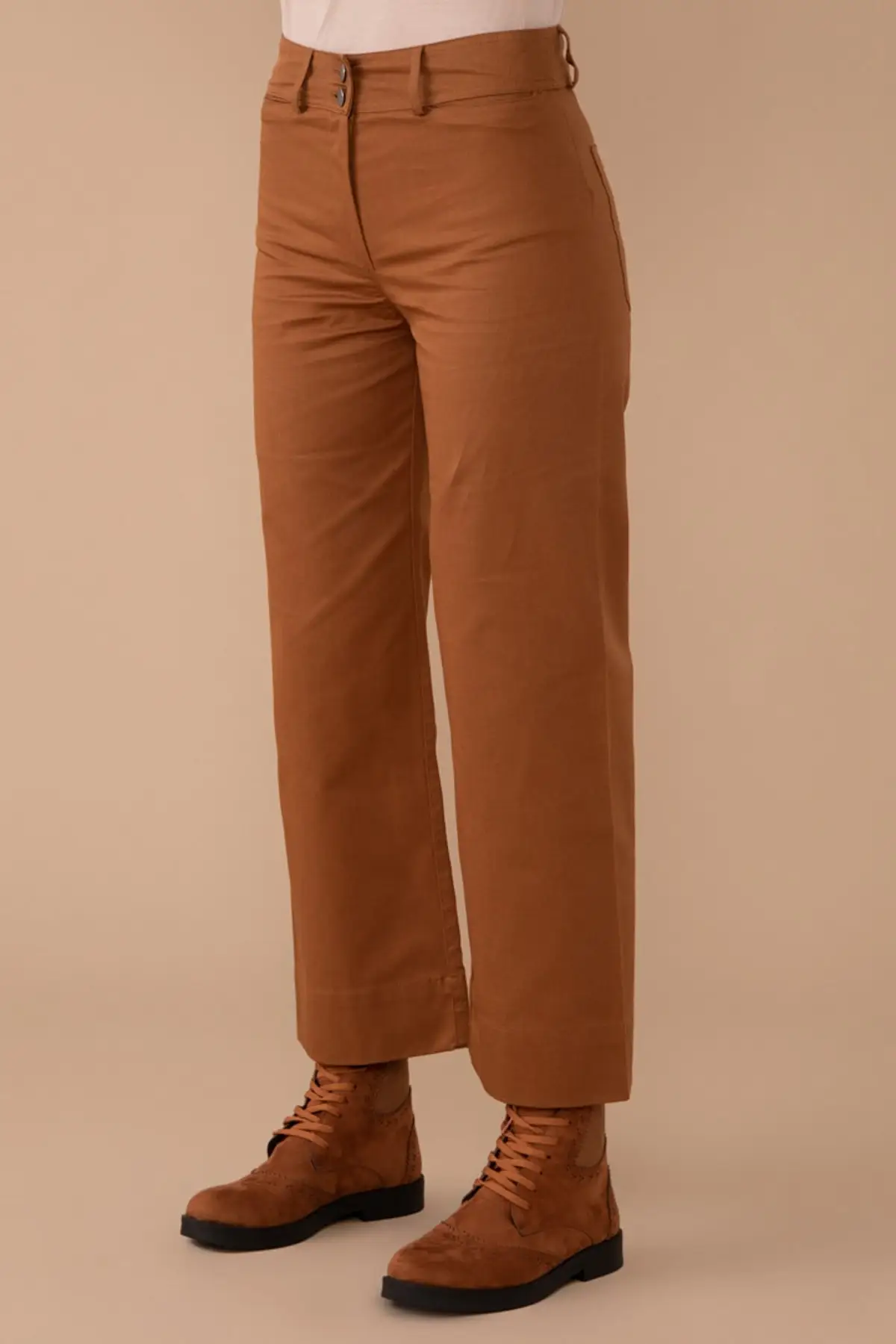 Women Brown Natural Fabric Bol Leg Trouser Women's Islamic Clothing Pants
Women Brown Natural Fabric Bol Leg Trouser Women's Islamic Clothing Pants