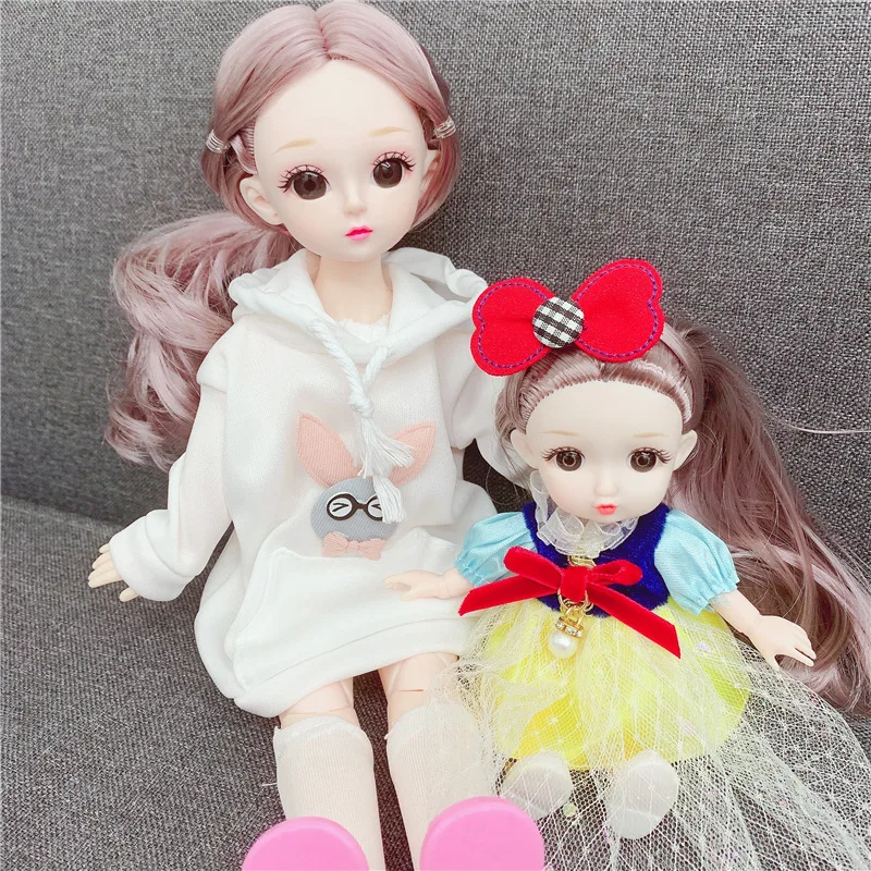 12 Inch 30cm BJD Doll 12 Articulated 1/6 Dolls Makeup Dress Up Cute Little Princess Doll Fashion Dress Up Girl Birthday Toy
12 Inch 30cm BJD Doll 12 Articulated 1/6 Dolls Makeup Dress Up Cute Little Princess Doll Fashion Dress Up Girl Birthday Toy