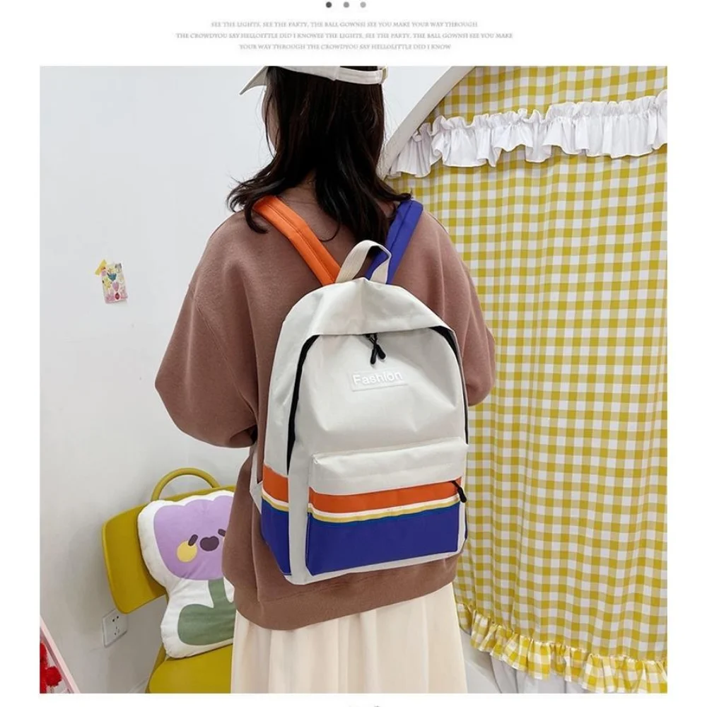 Teen School Bag for Girls Backpack Solid Color Women Bookbags Middle Student Schoolbag Large Black Cute Flowers Nylon Bagpack
Teen School Bag for Girls Backpack Solid Color Women Bookbags Middle Student Schoolbag Large Black Cute Flowers Nylon Bagpack